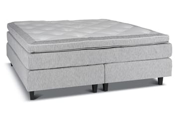 Jenkkisänky Gilius 180x200 - Vaaleanharmaa - Huonekalut - Sänky - Jenkkisängyt