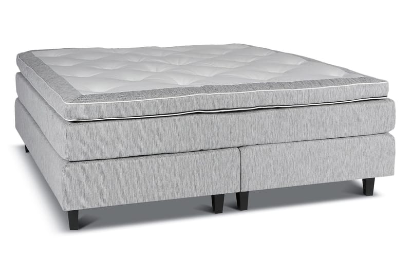 Jenkkisänky Gilius 180x200 - Vaaleanharmaa - Huonekalut - Sänky - Jenkkisängyt