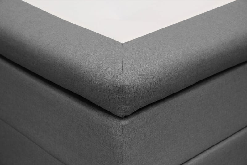 Jenkkisänky Hilton 160x200 cm - Harmaa - Huonekalut - Sänky - Jenkkisängyt