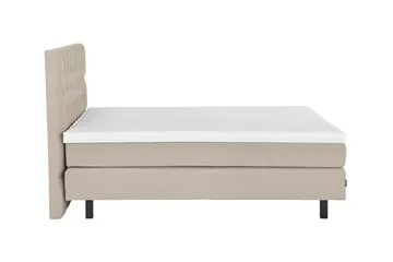 Jenkkisänky IdoIva 160x200 Linoso - Beige - Huonekalut - Sänky - Jenkkisängyt