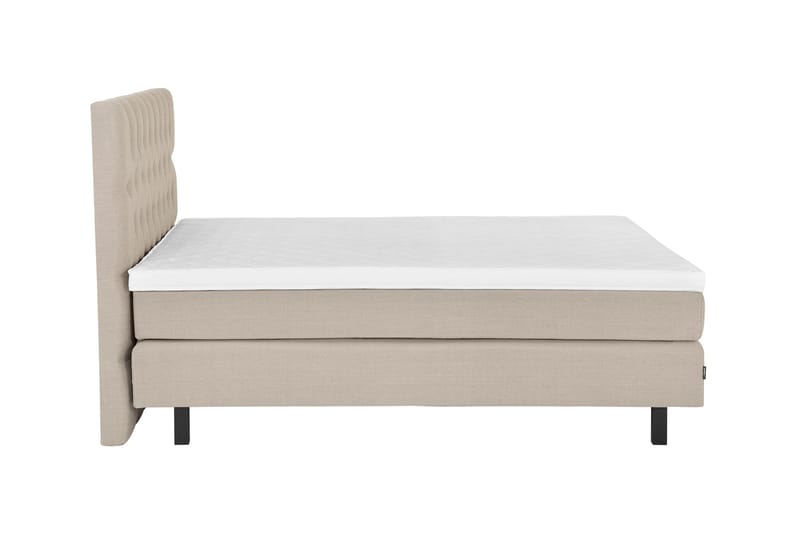 Jenkkisänky IdoIva 160x200 Linoso - Beige - Huonekalut - Sänky - Jenkkisängyt