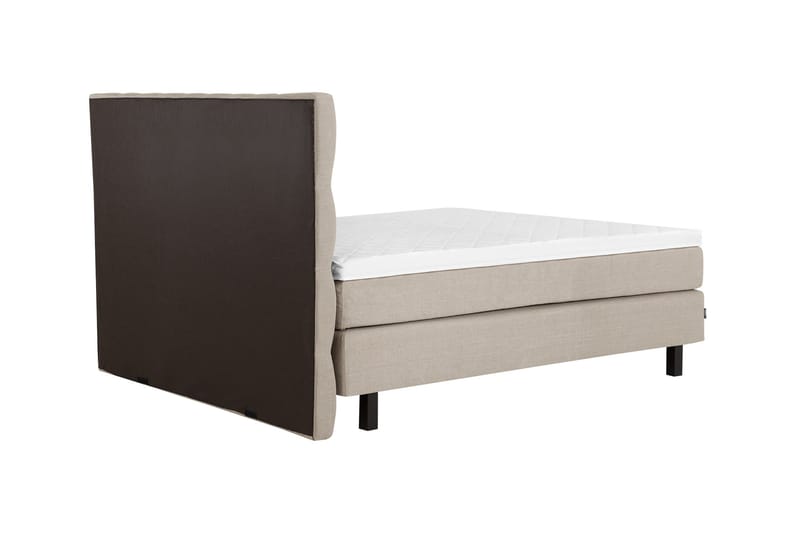 Jenkkisänky IdoIva 160x200 Linoso - Beige - Huonekalut - Sänky - Jenkkisängyt