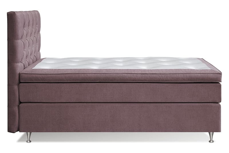 Jenkkisänky Joluma 105x200 cm Kiinteä - Tummaroosa - Huonekalut - Sänky - Jenkkisängyt