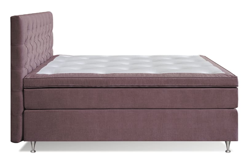 Jenkkisänky Joluma 160x200 cm Kiinteä - Tummaroosa - Huonekalut - Sänky - Yhden hengen sängyt