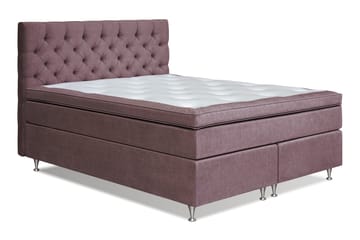 Jenkkisänky Joluma 180x200 cm Kiinteä - Tummaroosa - Huonekalut - Sänky - Jenkkisängyt