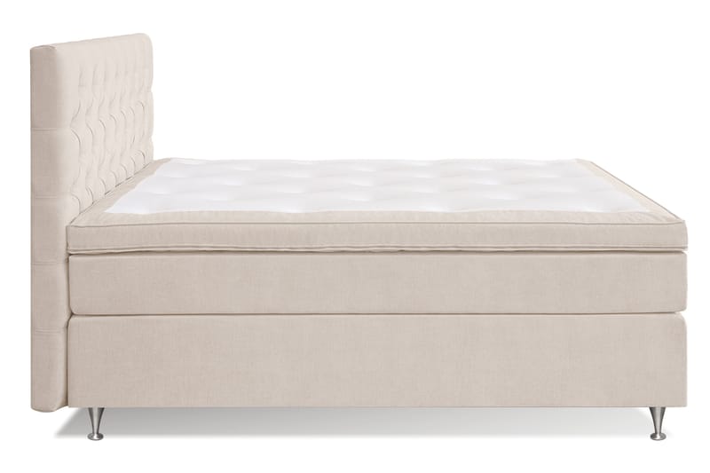 Jenkkisänky Joluma 180x200 cm Medium - Vaalea beige - Huonekalut - Sänky - Yhden hengen sängyt