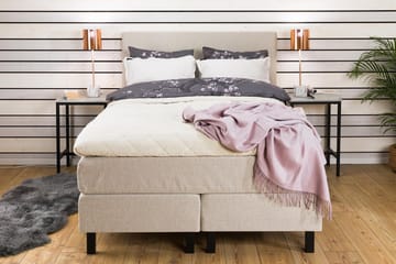 Jenkkisänky Juliett 140x200 - Beige - Huonekalut - Sänky - Jenkkisängyt