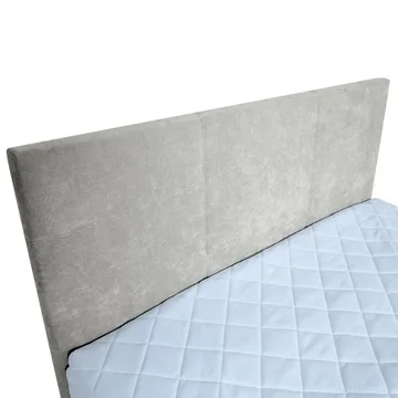 Jenkkisänky Kalen patjalla 160x200 cm - Tummanbeige - Huonekalut - Sänky - Yhden hengen sängyt