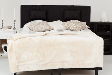 Jenkkisänky Longford 160x200 Kova Polyeetterivaahto - Musta - Huonekalut - Sänky - Jenkkisängyt