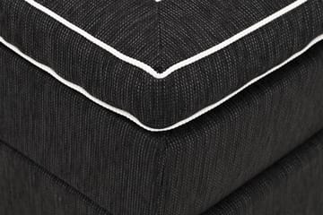 Jenkkisänky Longford 180x200 Kova Polyeetterivaahto - Musta - Huonekalut - Sänky - Jenkkisängyt