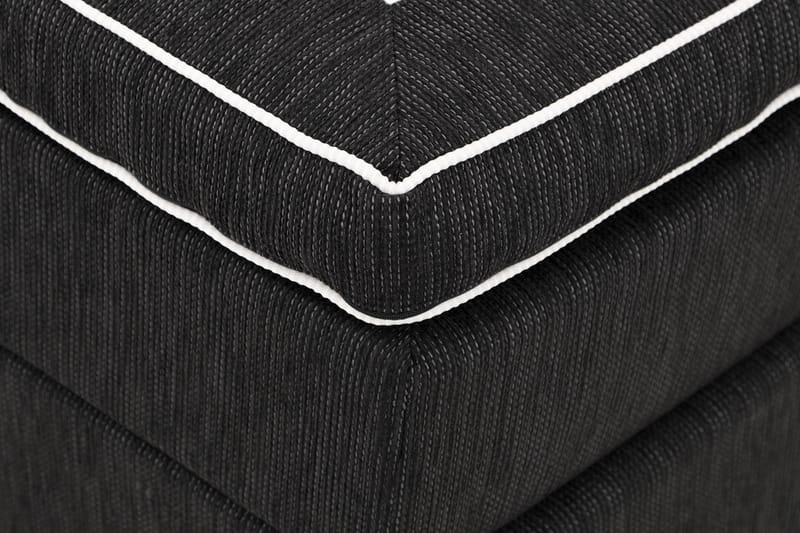 Jenkkisänky Longford 180x200 Kova Polyeetterivaahto - Musta - Huonekalut - Sänky - Jenkkisängyt