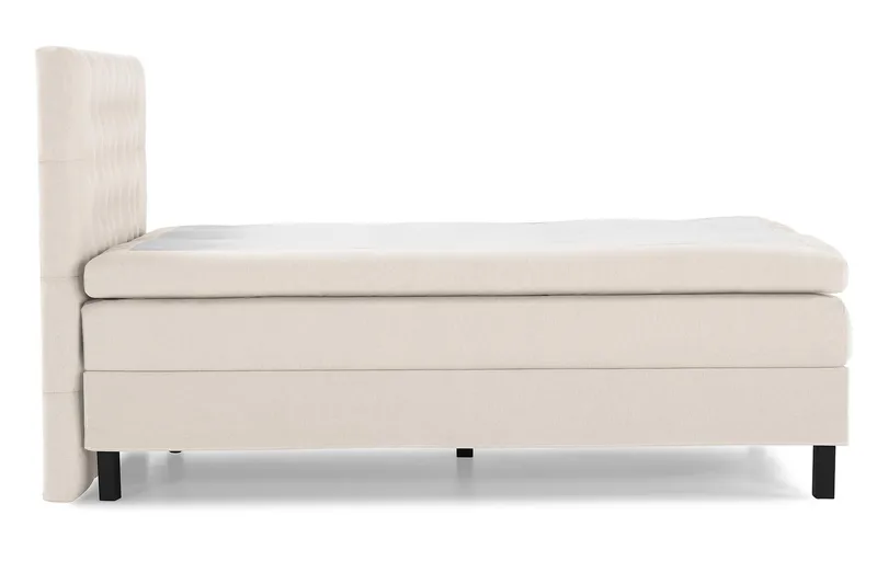 Jenkkisänky Lucky 140x200 Polyeetteri - Beige - Huonekalut - Sänky - Jenkkisängyt
