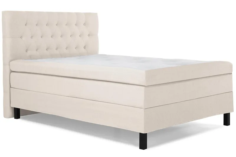 Jenkkisänky Lucky 140x200 Polyeetteri - Beige - Huonekalut - Sänky - Jenkkisängyt