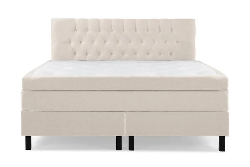 Jenkkisänky Lucky 160x200 Polyeetteri, Beige