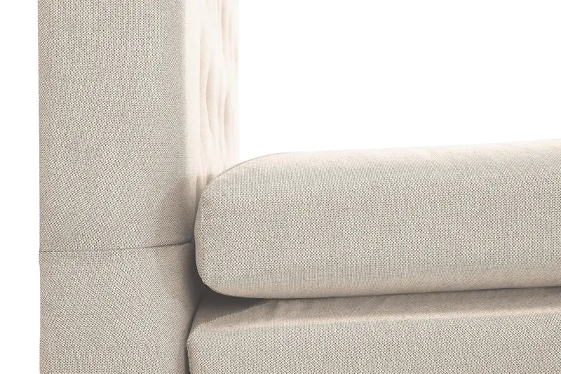 Jenkkisänky Lucky 160x200 Polyeetteri - Beige - Huonekalut - Sänky - Jenkkisängyt