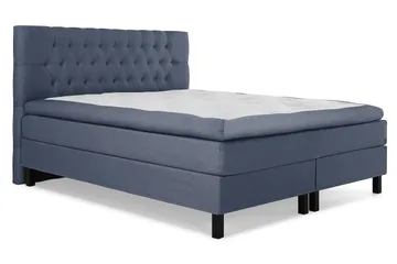 Jenkkisänky Lucky 160x200 Polyeetteri - Tummansininen - Huonekalut - Sänky - Jenkkisängyt