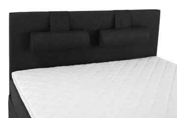 Jenkkisänky Lucky 180x200 Vaahto - Musta/Harmaa/PU - Huonekalut - Sänky - Jenkkisängyt