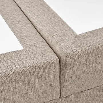 Jenkkisänky Major 120x200 cm - Taupe - Huonekalut - Sänky - Yhden hengen sängyt