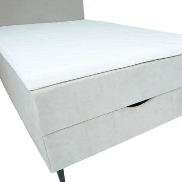 Jenkkisänky Odviks 90x200 cm - Tummanbeige - Huonekalut - Sänky - Yhden hengen sängyt