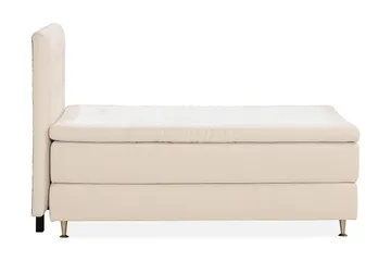 Jenkkisänky Oslo Lyx 120x200 cm Buklee - Vaaleabeige - Huonekalut - Sänky - Jenkkisängyt