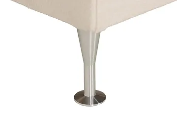 Jenkkisänky Oslo Lyx 140x200 cm Buklee - Vaaleabeige - Huonekalut - Sänky - Jenkkisängyt