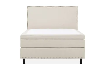 Jenkkisänky Roosalie 140x200 Pääty - Beige - Huonekalut - Sänky - Jenkkisängyt