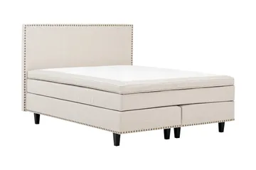 Jenkkisänky Roosalie 160x200 - Beige - Huonekalut - Sänky - Jenkkisängyt