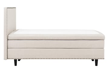 Jenkkisänky Roosalie 180x200 - Beige - Huonekalut - Sänky - Jenkkisängyt