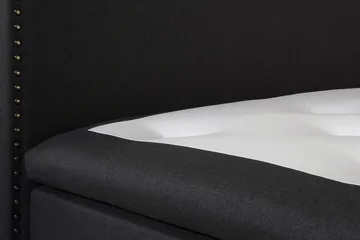 Jenkkisänky Roosalie 180x200 Pääty - Musta - Huonekalut - Sänky - Jenkkisängyt