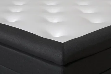 Jenkkisänky Roosalie 180x200 Pääty - Musta - Huonekalut - Sänky - Jenkkisängyt