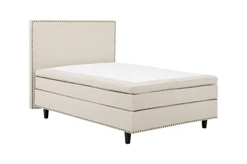 Jenkkisänky Rosalie 140x200 - Beige - Huonekalut - Sänky - Jenkkisängyt