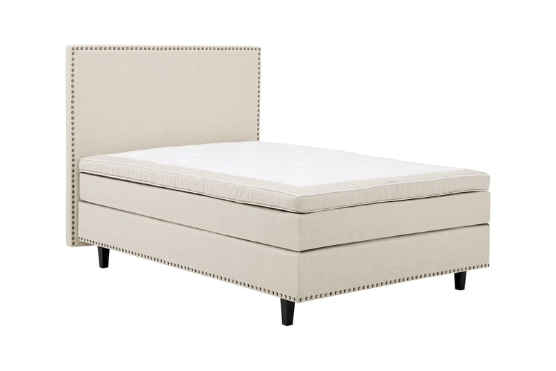 Jenkkisänky Rosalie 140x200 - Beige - Huonekalut - Sänky - Jenkkisängyt