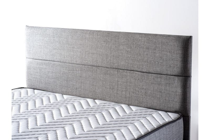 Jenkkisänky Zilarra 160x200 cm - Harmaa - Huonekalut - Sänky - Sänkypaketti
