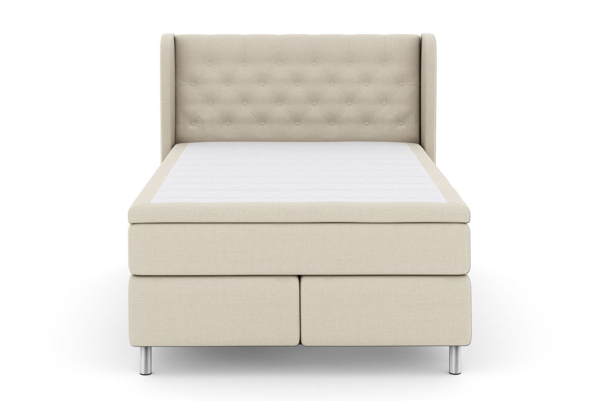 Sänkypaketti Choice No 6 140x200 K/M Lateksi/Memory - Beige/Metallijalat