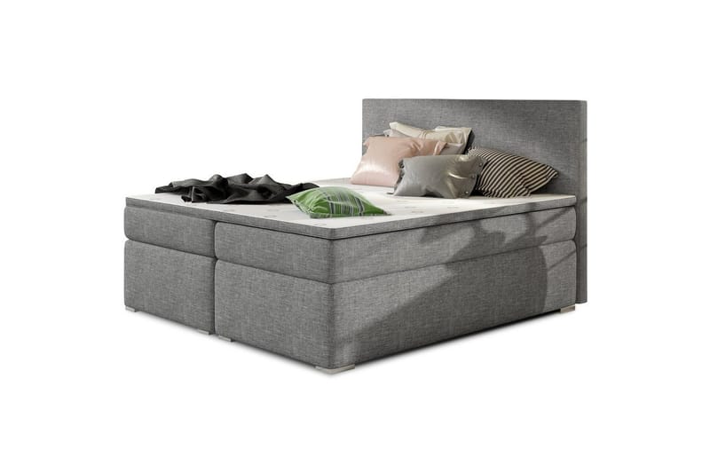 Joustinpatjasänky Eltap Divalo - Sawana 21, Harmaa, 180x200 cm - Huonekalut - Sänky - Sängyt säilytystilalla