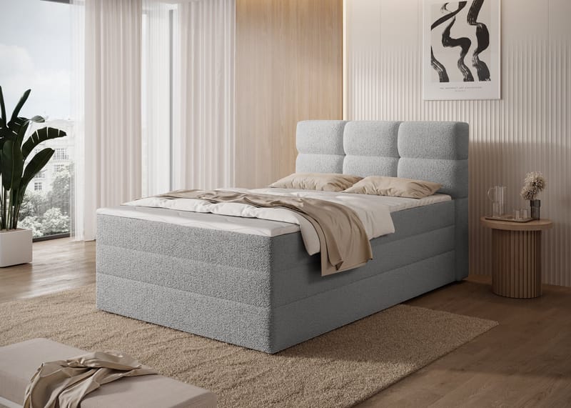 Kasped-sänkypaketti: jenkkisänky säilytystilalla 120x200 cm - Royal 04 - Huonekalut - Sänky - Yhden hengen sängyt