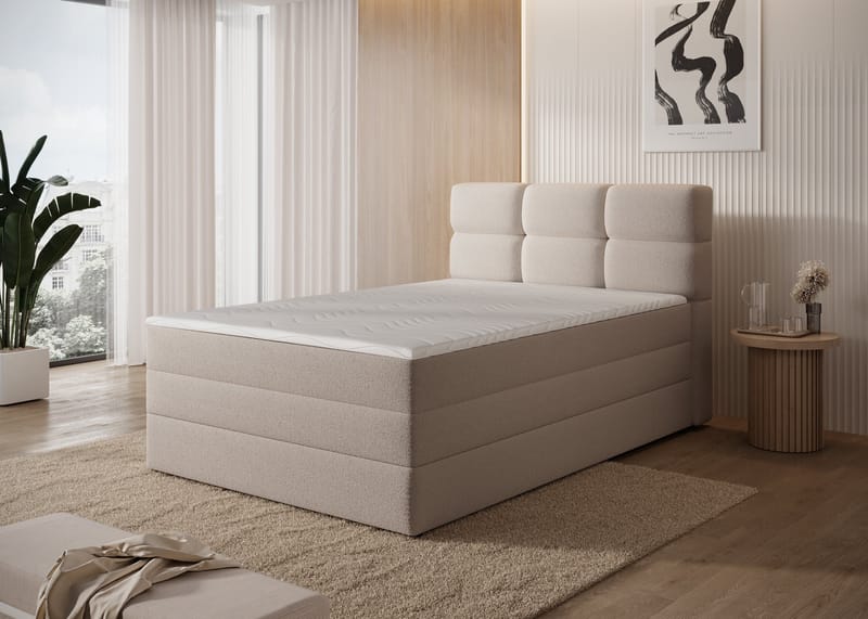 Kasped-sänkypaketti: jenkkisänky säilytystilalla 120x200 cm - Paolli 18 - Huonekalut - Sänky - Yhden hengen sängyt