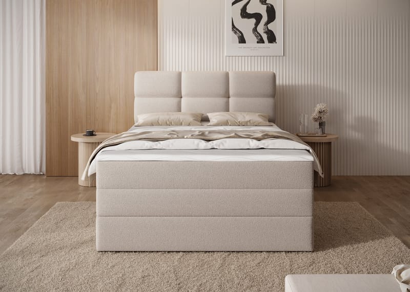 Kasped-sänkypaketti: jenkkisänky säilytystilalla 120x200 cm - Paolli 18 - Huonekalut - Sänky - Yhden hengen sängyt