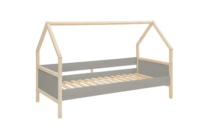 Katossänky Square Line Harmaa, 205x96x133 cm, Harmaa, 205x96x133 cm