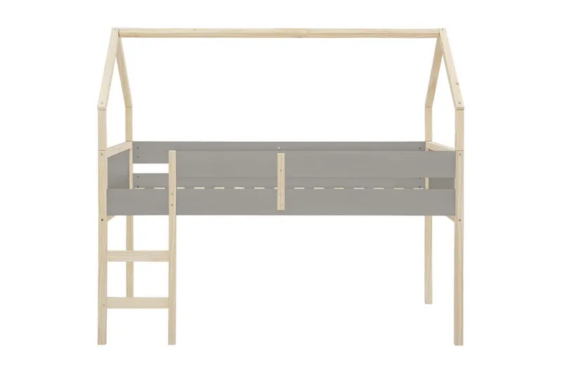 Katossänky Square Line Harmaa, 205x96x184 cm - Harmaa, 205x96x184 cm - Huonekalut - Sänky - Katossängyt