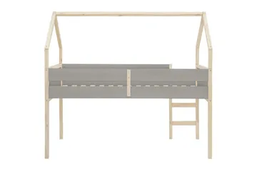 Katossänky Square Line Harmaa, 205x96x184 cm - Harmaa, 205x96x184 cm - Huonekalut - Sänky - Katossängyt