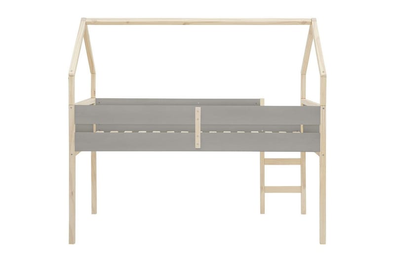 Katossänky Square Line Harmaa, 205x96x184 cm - Harmaa, 205x96x184 cm - Huonekalut - Sänky - Katossängyt