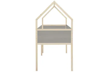 Katossänky Square Line Harmaa, 205x96x184 cm - Harmaa, 205x96x184 cm - Huonekalut - Sänky - Katossängyt