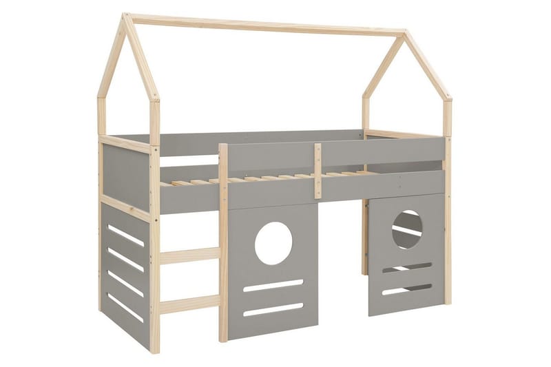 Katossänky Square Line with Panel Harmaa, Harmaa