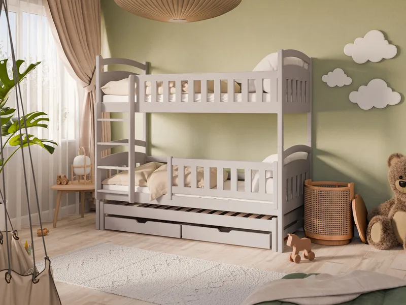 Blankana Kerrossänky, kaksi makuupaikkaa 80x180 cm - Beige - Huonekalut - Sänky - Kerrossängyt - Parvisänky