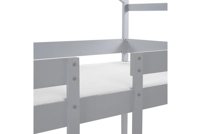 Fallon Kerrossänky Kaksi Makuupaikkaa 90x200 - Harmaa - Huonekalut - Sänky - Kerrossängyt - Parvisänky