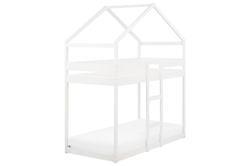 Fallon Kerrossänky Kaksi Makuupaikkaa 90x200 - Valkoinen - Huonekalut - Sänky - Kerrossängyt - Parvisänky