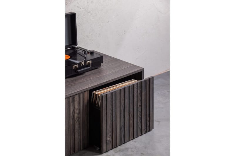 Kerrosistuin New Gravure - Espresso, Tuhkaviilu - Huonekalut - Tuoli & nojatuoli - Penkki - Eteispenkki