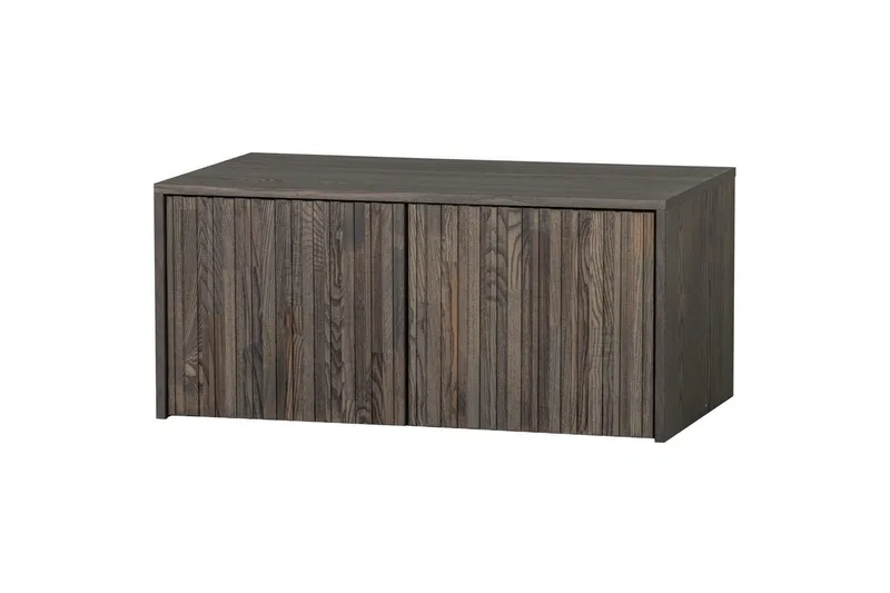 Kerrosistuin New Gravure - Espresso, Tuhkaviilu - Huonekalut - Tuoli & nojatuoli - Penkki - Eteispenkki