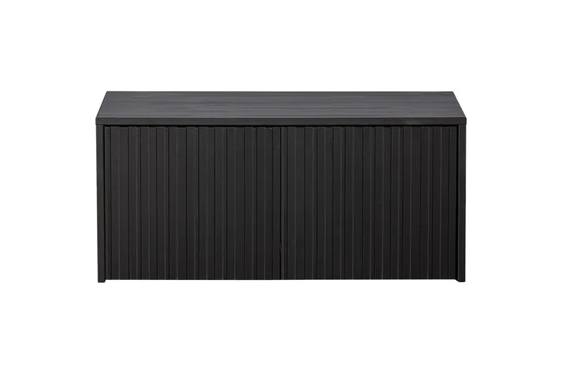 Kerrosistuin New Gravure - Musta, Mänty - Huonekalut - Tuoli & nojatuoli - Penkki - Eteispenkki